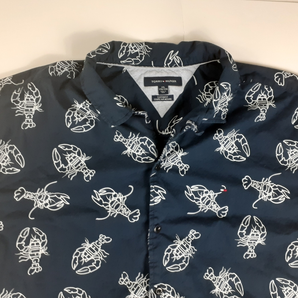 Tommy Hilfiger Men's Short Sleeve Button Up